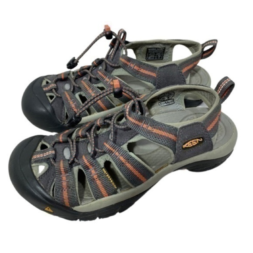 KEEN Newport H2 Sandal Size 5.5 Color Gray/Orange